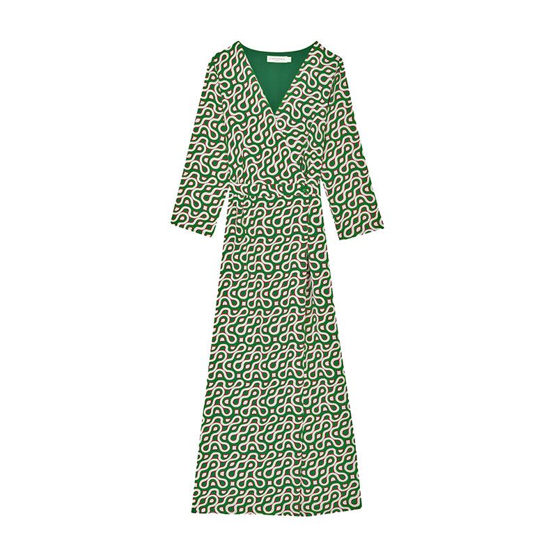 Robe millo vert Femme LA PETITE ETOILE