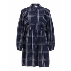 Robe vibobby l/s flounce dress /rx 14078328 Femme VILA