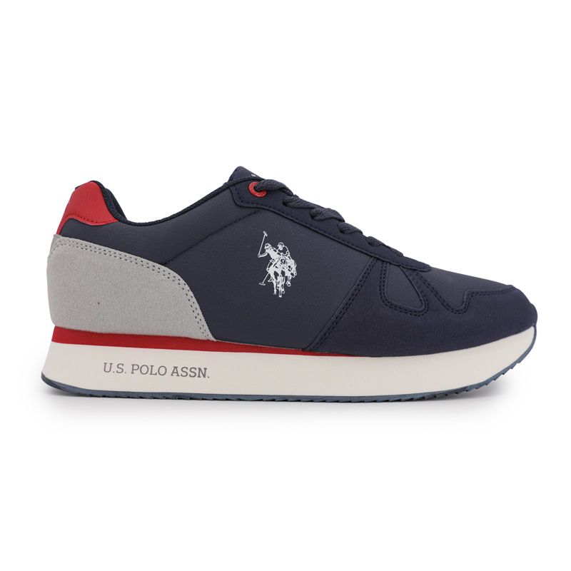 Basket nobil013a-dbl012 oyster gray du 40 au 46 Homme US POLO