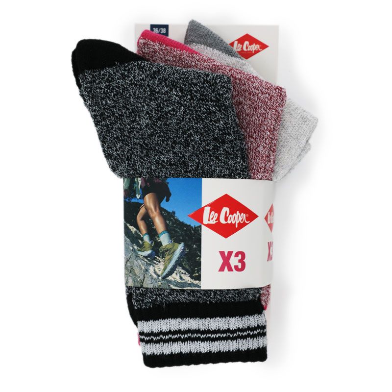 Chaussette sadiya femme chinee x3 36-38/39-41 Femme LEE COOPER Chaussette sadiya femme chinee x3 36-38/39-41 Femme LEE COOPER