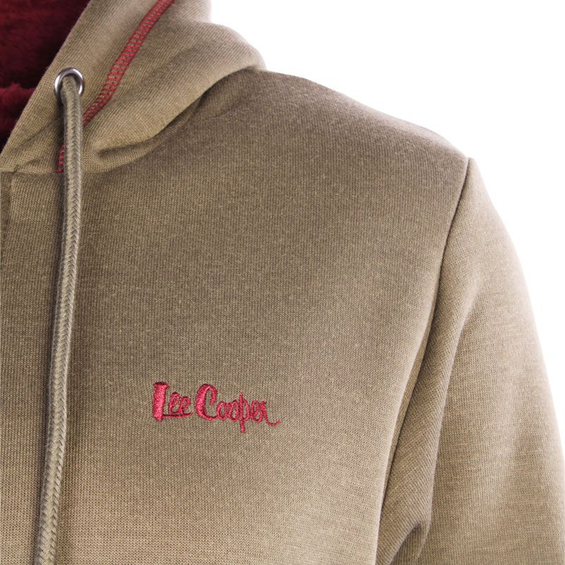 Oceane sweat full zip fourre femme Femme LEE COOPER Oceane sweat full zip fourre femme Femme LEE COOPER