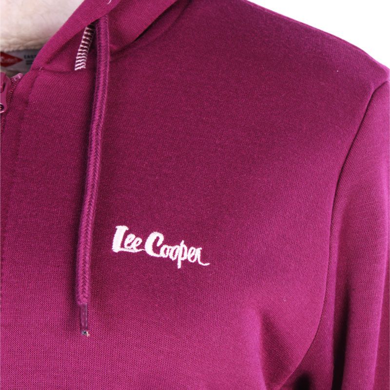 Oceane sweat full zip fourre femme Femme LEE COOPER Oceane sweat full zip fourre femme Femme LEE COOPER