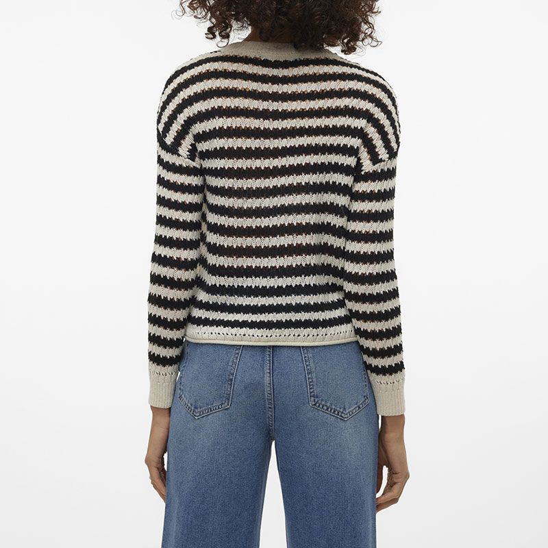 Pullover birch vmspring ls o-neck 10309411 Femme VERO MODA