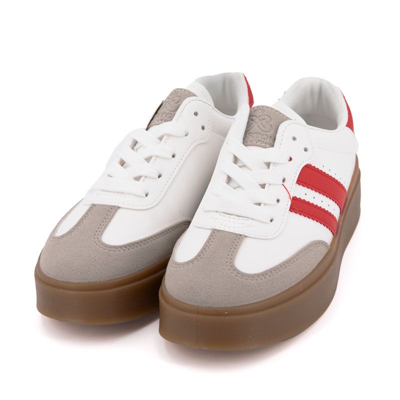 Basket femme sterna 2 bandes du 37 au 41 Femme BURTON OF LONDON Basket femme sterna 2 bandes du 37 au 41 Femme BURTON OF LONDON