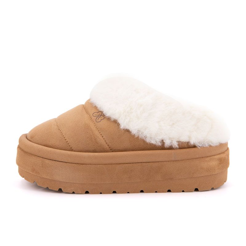 Mule fourree pola Femme BURTON OF LONDON Mule fourree pola Femme BURTON OF LONDON