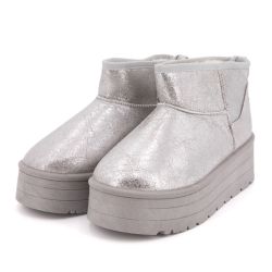 Bottine fourree brillante edwige Femme BURTON OF LONDON