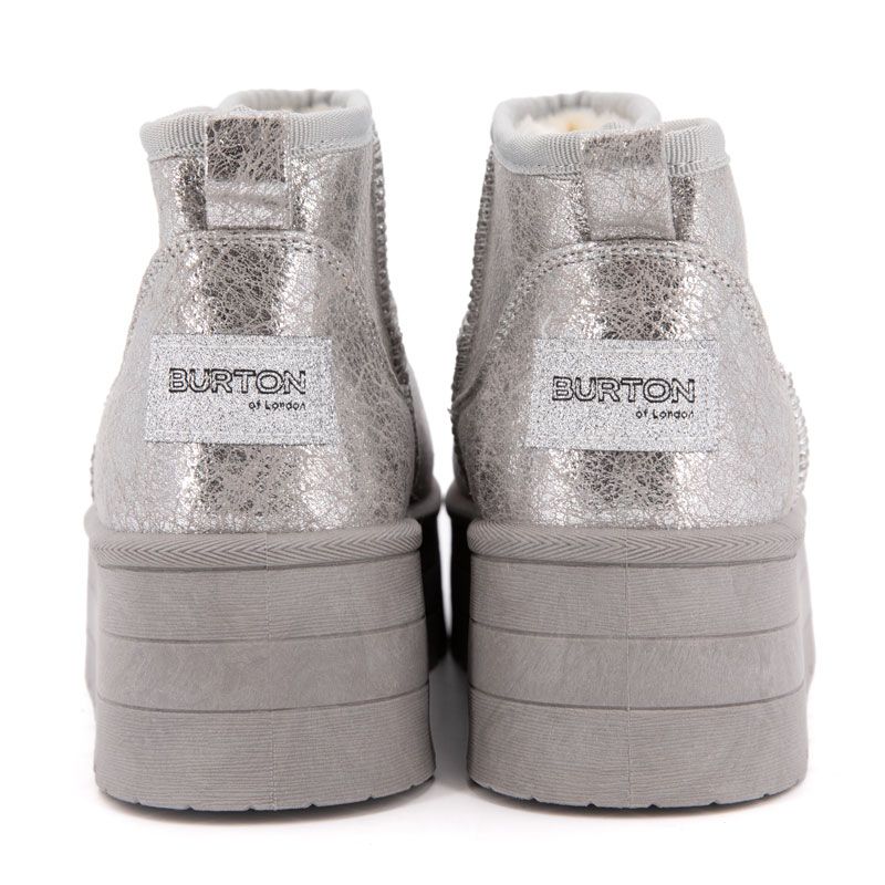 Bottine fourree brillante edwige Femme BURTON OF LONDON