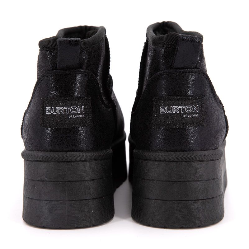 Bottine fourree brillante edwige Femme BURTON OF LONDON