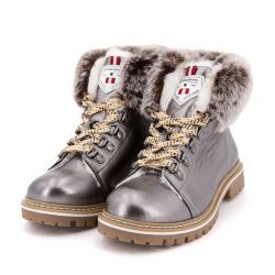 Bottinesc077074 lacen etain 36-41 Femme LES TROPEZIENNES PAR M.BELARBI