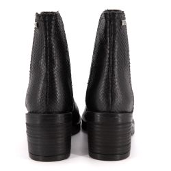 Bottines c040132 mine noir-serpent 36-41 Femme LES TROPEZIENNES PAR M.BELARBI