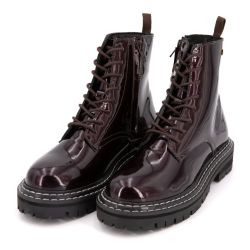 Bottines c044742 reine bordeaux vernis 36-41 Femme LES TROPEZIENNES PAR M.BELARBI