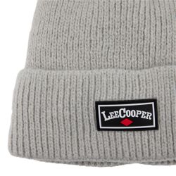Bonnet double avec pompom malek Femme LEE COOPER Bonnet double avec pompom malek Femme LEE COOPER