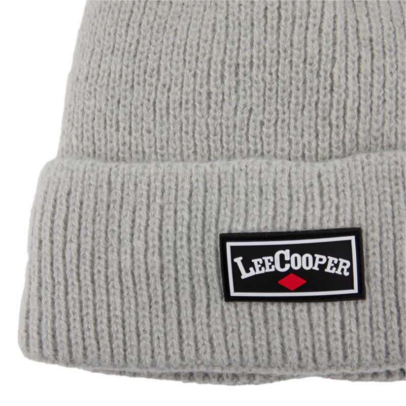 Bonnet double avec pompom malek Femme LEE COOPER Bonnet double avec pompom malek Femme LEE COOPER