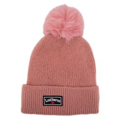 Bonnet double avec pompom malek Femme LEE COOPER