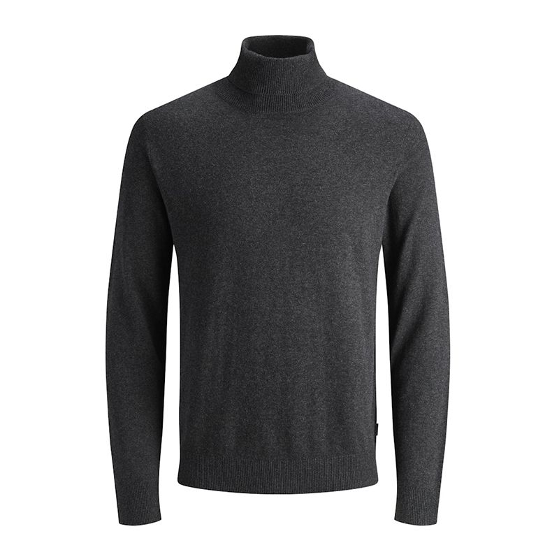 Pull fin col roulé coton mélangé Homme JACK & JONES