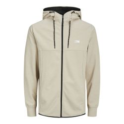 Jwhair sweat zip hood oxford ten Homme JACK & JONES Jwhair sweat zip hood oxford ten Homme JACK & JONES