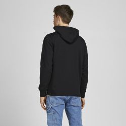 Jwhair sweat zip hood oxford ten Homme JACK & JONES Jwhair sweat zip hood oxford ten Homme JACK & JONES