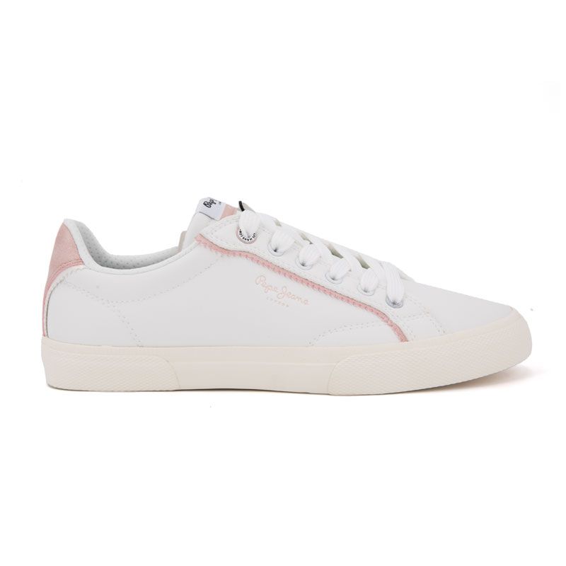 Basket kenton yusty white pls31536 t36-42 Femme PEPE JEANS