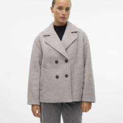 Elitebella jacket boo light grey melange 10310746 xs au xl Femme VERO MODA Elitebella jacket boo light grey melange 10310746 xs au xl Femme VERO MODA
