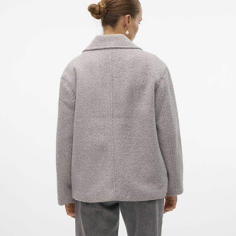 Elitebella jacket boo light grey melange 10310746 xs au xl Femme VERO MODA Elitebella jacket boo light grey melange 10310746 xs au xl Femme VERO MODA