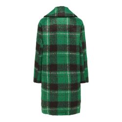 Manteau a carreaux green jacket onladeline life check 15321906 Femme ONLY