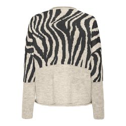 Pull ml pirate black onljade zebra ls o-neck 15324454 Femme ONLY Pull ml pirate black onljade zebra ls o-neck 15324454 Femme ONLY