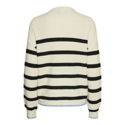 Pcnel ls turtle neck knit mm cloud dancer xs au xl Homme PIECES