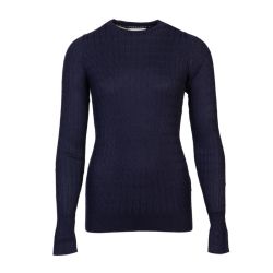 Pullcol rond tresse 18727 Femme BILL TORNADE