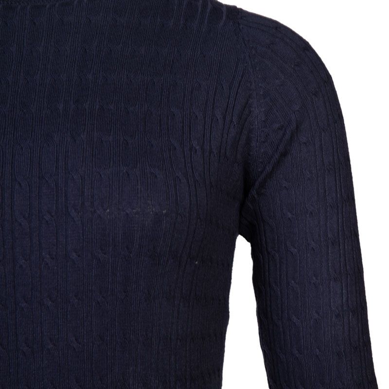 Pullcol rond tresse 18727 Femme BILL TORNADE