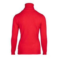 Pull col roulé laine et cachemire Femme BELLE FEMME