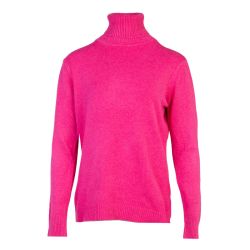 Pull col roulé laine et cachemire Femme BELLE FEMME