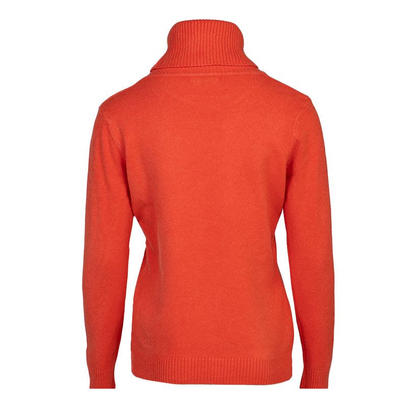 Pull col roulé laine et cachemire Femme BELLE FEMME