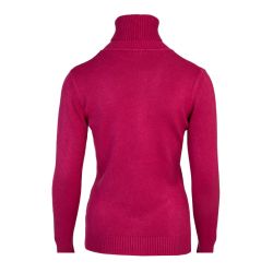 Pull col roulé laine et cachemire Femme BELLE FEMME