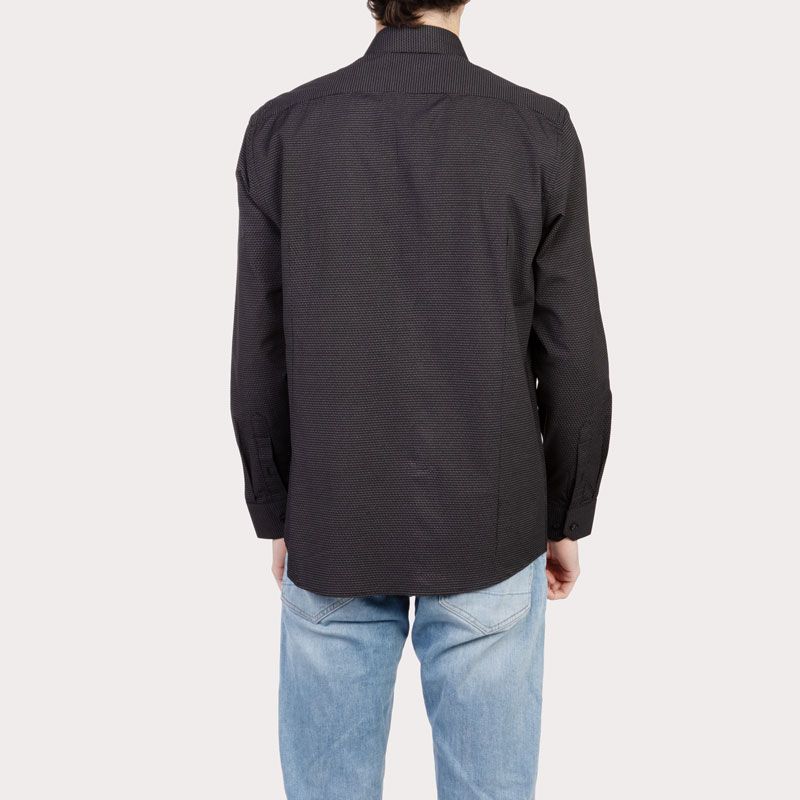 Chemise imprimee noire albert Homme JEAN-LOUIS SCHERRER Chemise imprimee noire albert Homme JEAN-LOUIS SCHERRER