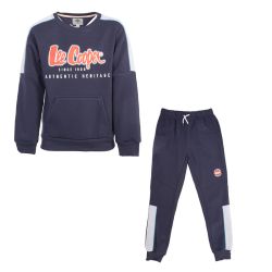 Pyjama Bébé Garçon Lee Cooper - Jogging Doux Et Extensible, Coupe Confortable - Pour La Nuit Et Les Moments De Détente