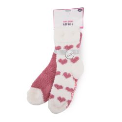 Yara lot de 2 cosy socks Femme LULU CASTAGNETTE