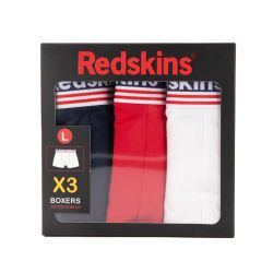 Boxer pack de 3 luciano Homme REDSKINS Boxer pack de 3 luciano Homme REDSKINS