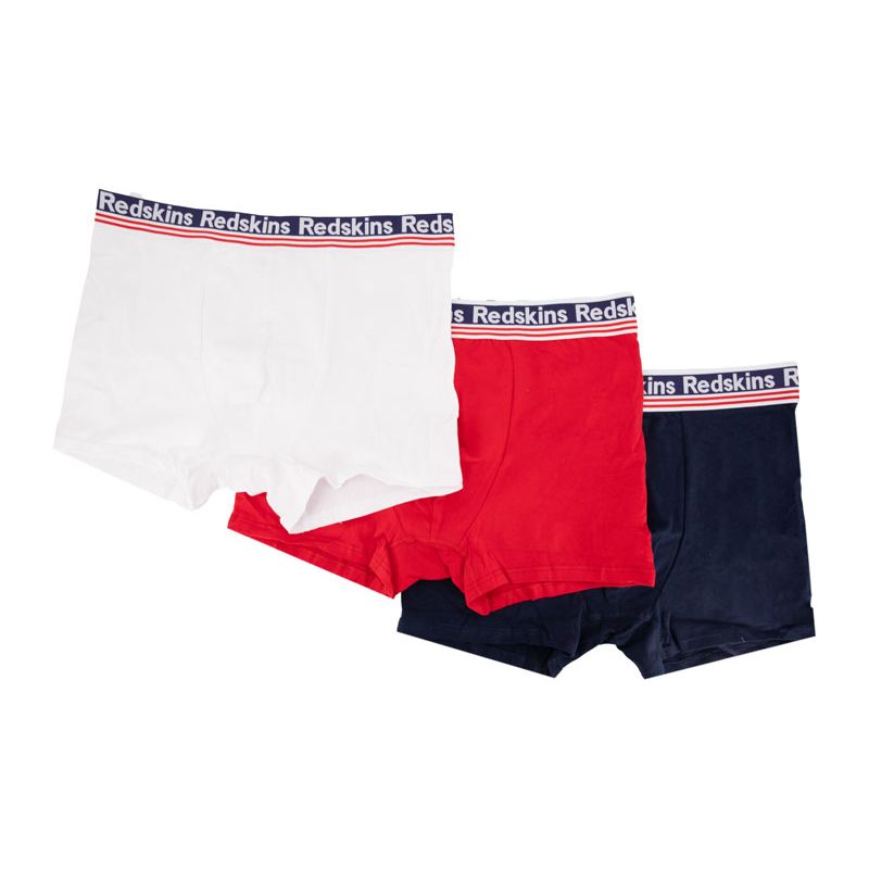 Boxer pack de 3 luciano Homme REDSKINS Boxer pack de 3 luciano Homme REDSKINS
