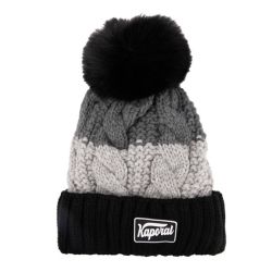 Bonnet tricolore pompon isaya Homme KAPORAL