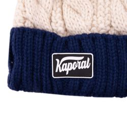 Bonnet tricolore pompon isaya Homme KAPORAL Bonnet tricolore pompon isaya Homme KAPORAL