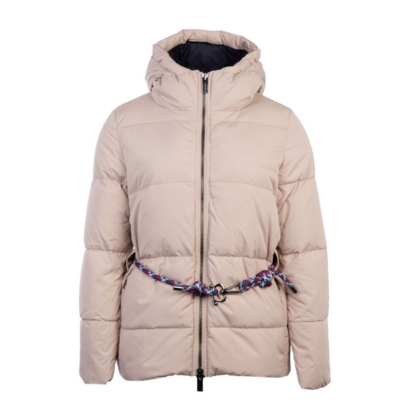 Doudoune capuche light taupe amber Femme PYRENEX