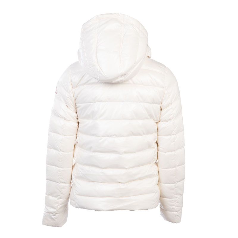 Doudoune capuche shiny milk spoutnic 2 Femme PYRENEX