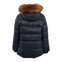 Doudoune à capuche à fourrure mat authentic Enfant PYRENEX