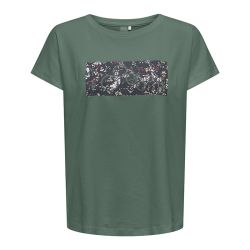 Tee shirt col rond paub font life on ss bat loose 15338961 ONLY Tee shirt col rond paub font life on ss bat loose 15338961 ONLY