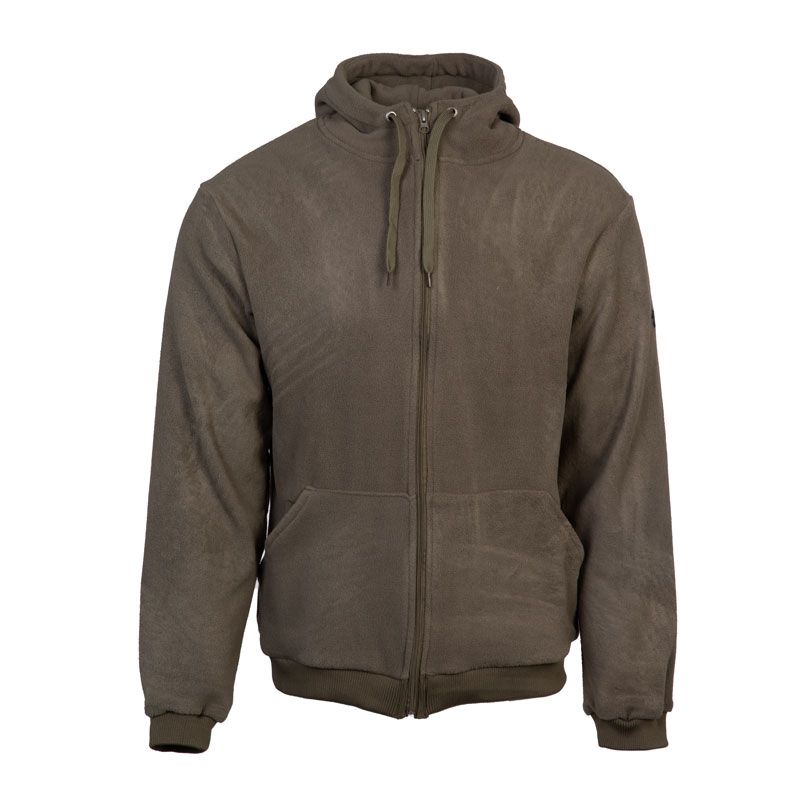 Veste polaire capuche rib 22786 Homme BILL TORNADE