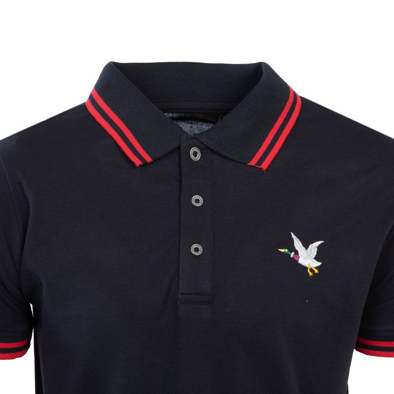 Polo manche courte liseret sherman Homme CHEVIGNON