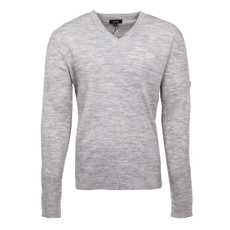 Pull col v davis Homme KAPORAL