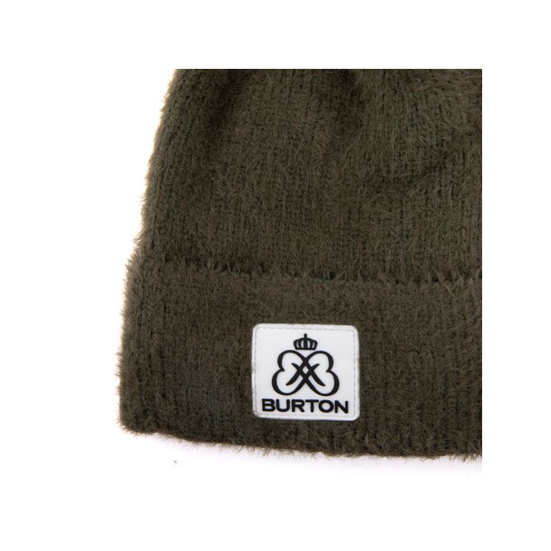 Bonnet fourre cotele avec pompon kadija Femme BURTON OF LONDON