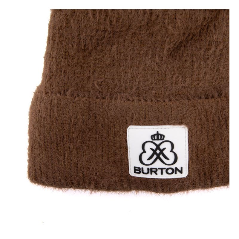 Bonnet fourre cotele avec pompon kadija Femme BURTON OF LONDON