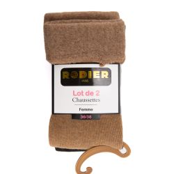 Fanta lot de 2 chaussettes femme Femme RODIER